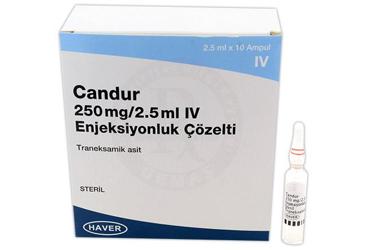 XENAMEX 250 mg/2.5 ml IV enjeksiyonluk çözelti (10 ampül) kutu görseli
