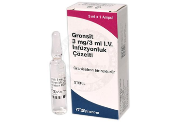 GRONSIT 3 mg/3 ml IV infüzyonluk çözelti (1 ampül) kutu görseli