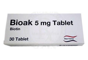 BIOAK 5 mg 30 tablet kutu görseli