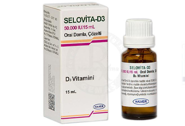 SELOVITA-D3 50000 IU/15 ml oral damla 1 ŞIŞE kutu görseli