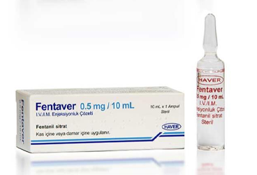 FENTAVER 0.5 mg/10 ml IV/IM enjeksiyonluk çözelti (1 ampül) kutu görseli