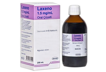 LAXENO 1.5 mg/ml oral çözelti (150 ml X 1 şişe) kutu görseli