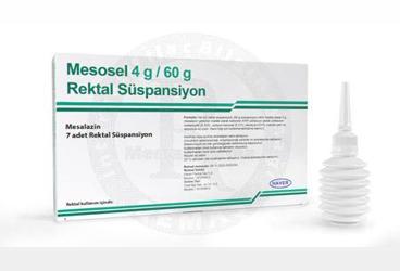 MESOSEL 4 G/60 G rektal süspansiyon(7 adet) kutu görseli