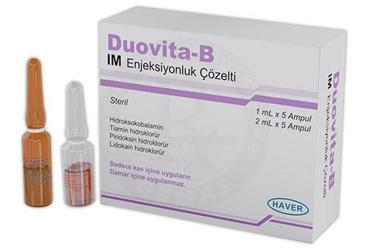 DUOVITA-B IM enjeksiyonluk çözelti kutu görseli