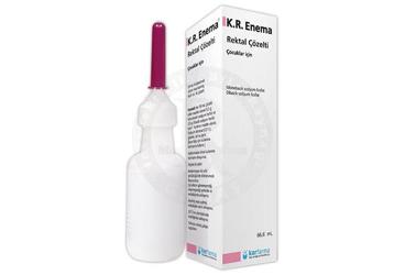K.R. ENEMA TIBBI LAKSATIF lavman (66.6 ml) kutu görseli