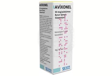 AVIXONEL 50 mcg/püskürtme NURUN spreyi süspansiyon kutu görseli