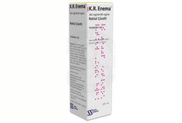 K.R ENEMA rektal çözelti (135 ml şişe) kutu görseli