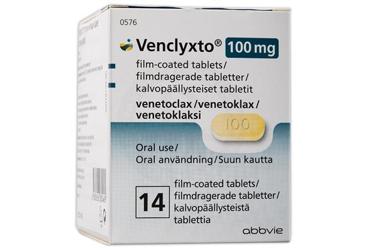 VENCLXTO 100 mg 14 film kaplı tablet kutu görseli