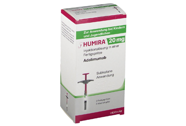HUMIRA 20 mg/0.2 ml enjeksiyonluk çözelti içeren kullanıma hazır 2 adet ENJEKSIYON kutu görseli