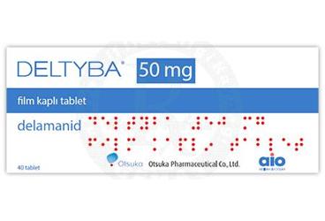 DELTYBA 50 mg 40 film tablet kutu görseli