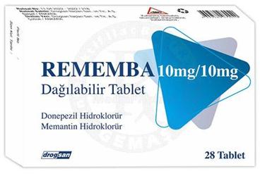 REMEMBA 10 MG-10 mg DAGILABILIR tablet (28 tablet) kutu görseli