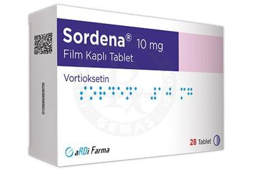 SORDENA 10 mg film kaplı tablet (28 tablet) kutu görseli