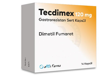 TECDIMEX 120 mg GASTROREZISTAN sert kapsül kutu görseli
