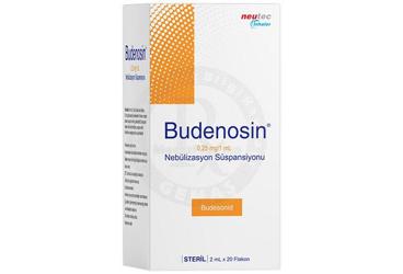 BUDENOSIN 0.25 mg/1 ml nebulizasyon süspansiyonu kutu görseli