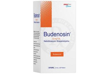 BUDENOSIN 0.5 mg/1 ml nebulizasyon süspansiyonu (20 adet) kutu görseli