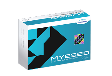 MYESED 20 mg 4 film tablet kutu görseli