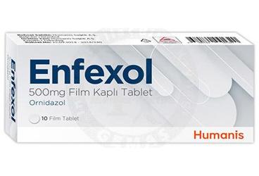 ENFEXOL 500 mg 10 film tablet kutu görseli
