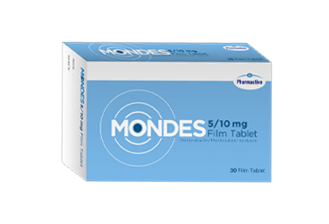 MONDES 5/10 mg 30 film kaplı tablet kutu görseli