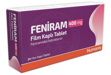 FENIRAM 400 mg 24 film tablet kutu görseli