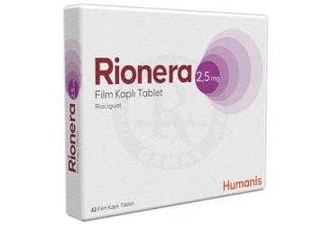 RIONERA 2.5 mg film kaplı tablet (42 tablet) kutu görseli