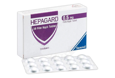 HEPAGARD 0.5 mg 30 film tablet { Arven } kutu görseli