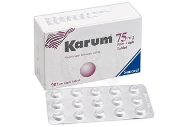 KARUM 75 mg 90 film tablet { Arven } kutu görseli