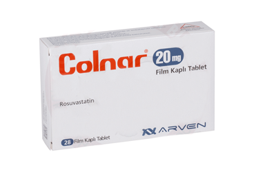 COLNAR 20 mg 28 film kaplı tablet { Arven } kutu görseli