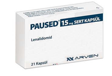PAUSED 15 mg 21 sert kapsül kutu görseli