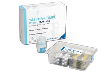 MESSINA-COMBI 12 mcg/200 mcg inhilasyon için toz içeren kapsül (60+60) { Arven } kutu görseli