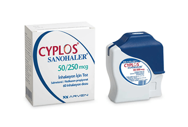 CYPLOS ARVOHALER 50 mcg/250 mcg inhilasyon tozu (60 doz) kutu görseli
