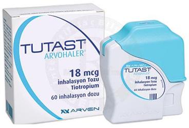 TUTAST ARVOHALER 18 mcg inhilasyon tozu (60 doz) kutu görseli