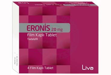 ERONIS 20 mg film kaplı tablet (4 tablet) kutu görseli