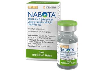 NABOTA 100 ünite enjeksiyonluk çözelti hazırlamak için liyofilize toz (1 flakon) kutu görseli