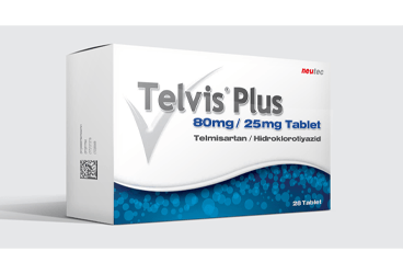TELVIS PLUS 80/25 28 tablet { Neutec Inhaler } kutu görseli
