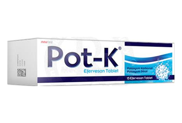 POT-K 15 efervesan tablet { Neutec Inhaler } kutu görseli