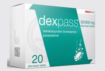DEXPAS 50/300 mg 20 efervesan tablet kutu görseli