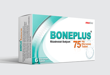BONEPLUS 75 mg 6 efervesan tablet { Neutec Inhaler } kutu görseli