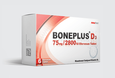 BONEPLUS D3 75 mg/2800 IU 6 efervesan tablet { Neutec Inhaler } kutu görseli