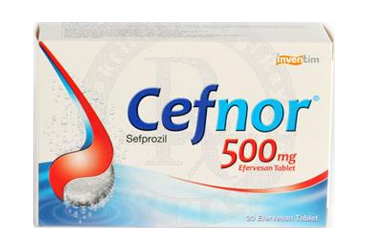 CEFNOR 500 mg 20 efervesan tablet { Neutec Inhaler } kutu görseli