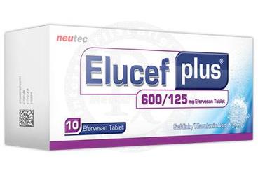 CEFNET PLUS 600/125 mg 10 efervesan tablet { Neutec Inhaler } kutu görseli