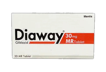 DIAWAY MR 30 mg 60 tablet { Neutec Inhaler } kutu görseli