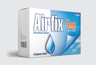 AIRFIX 4 mg 28 çiğneme tableti { Neutec Inhaler } kutu görseli