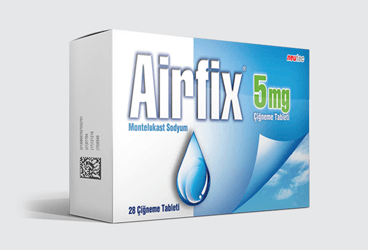 AIRFIX 5 mg 28 çiğneme tableti { Neutec Inhaler } kutu görseli