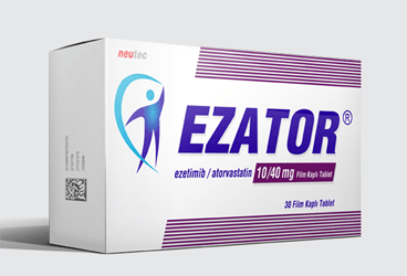 EZATOR 10/40 mg 30 film tablet { Neutec Inhaler } kutu görseli