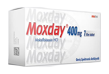 MOXDAY 400 mg 7 film tablet { Neutec Inhaler } kutu görseli