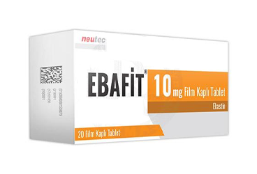 EBAFIT 10 mg 20 film tablet kutu görseli