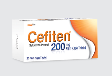 CEFITEN 200 mg 20 film tablet { Neutec Inhaler } kutu görseli