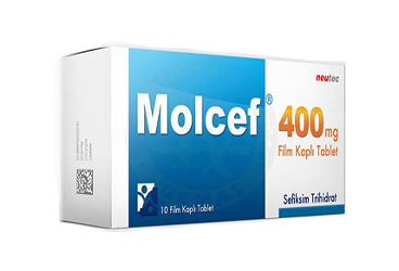 MOLCEF 400 mg 10 film tablet { Neutec Inhaler } kutu görseli