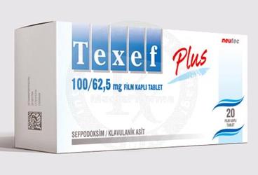 INFEX PLUS 100/62.5 mg 20 film kaplı tablet { Neutec Inhaler } kutu görseli