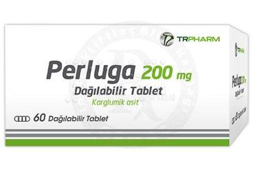 PERLUGA 200 mg dağılabilir tablet (60 tablet) kutu görseli